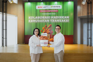 Ilustrasi press conference Indodana PayLater dan KFC. (Sumber: Dok. Genaya PR)